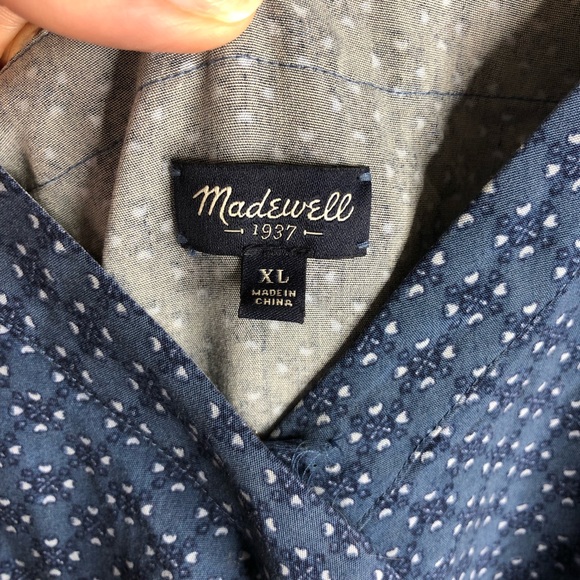 Madewell Faux-Wrap Cami Jumpsuit Sundial XL - Picture 4 of 8